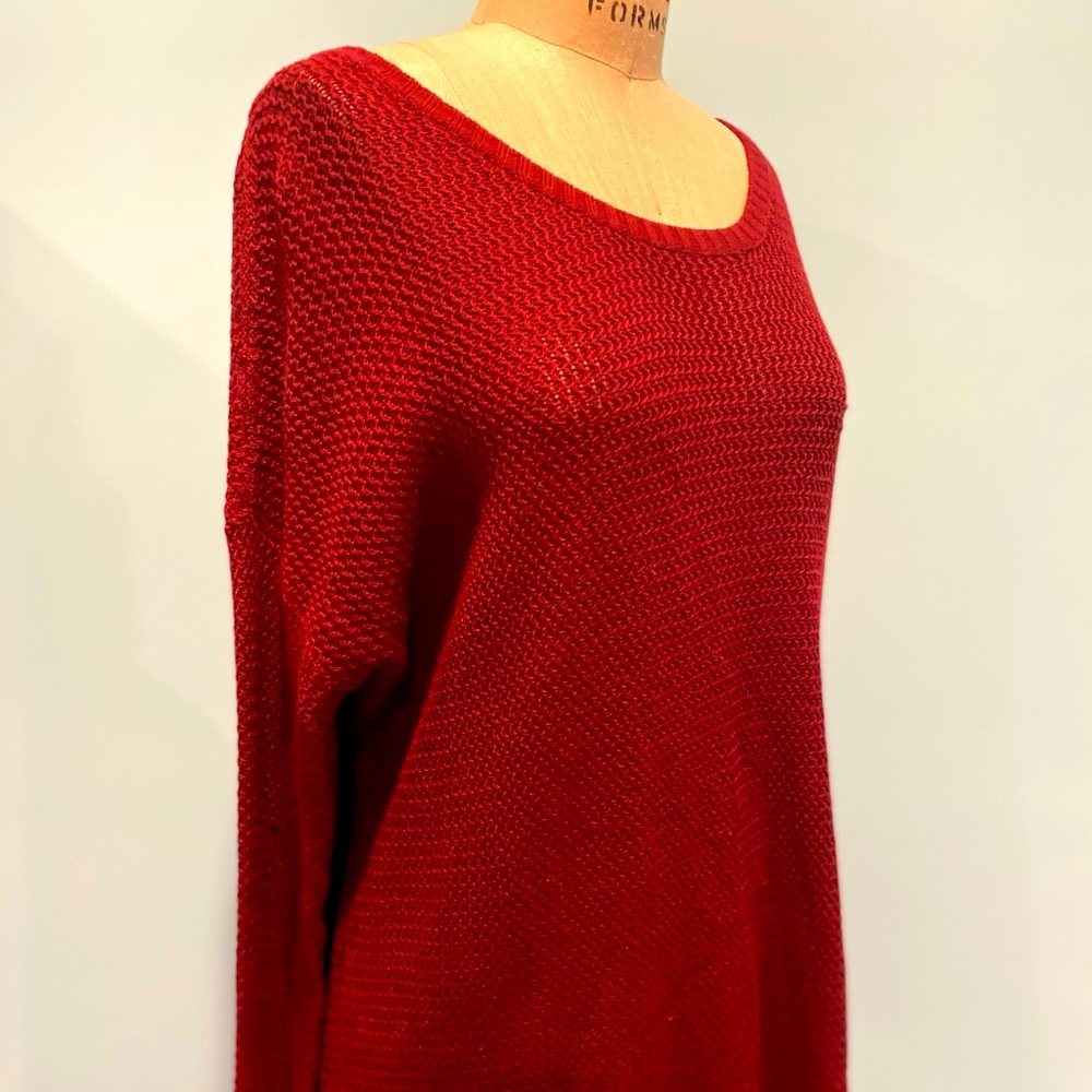 Millou burgundy oversized sweater